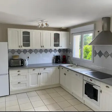 펜션 Maison Avec Parc Arbore Entre Terre Et Hudimesnil